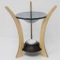 Preview: Duftlampe-Duft-Kerze-Öl-Glas-Holz