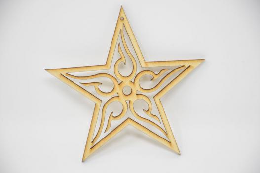 Stern aus Ahorn