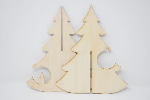Weihnachtsbaum aus Pappel