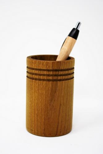 Holz, Bürozubehör, Stifteköcher, Tischordnung, Halter, Box, Etui, Becher, Stift, Kugelschreiber, Kulli, Füller, Kunst, Dekoration, Schmuck, Vase, Teelicht, Klangspiel, Schreibgerät, Handgefertigt,Kunsthandwerk, Tischordnung, Schreiben, Brief, Kristall