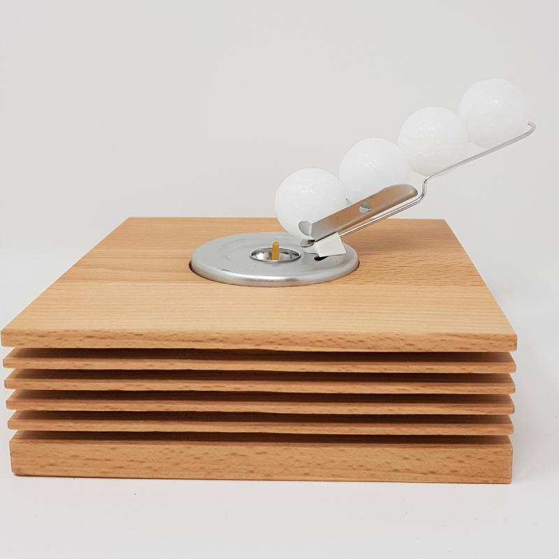 Holzteelicht, Paraffin, Paraffinkugel, Kerze, Teelicht aus Holz, Teelicht, Kerzenhalter, Kerze, Holz, Wachskugeln, Velantico, Wachs, Parafin. Kerze, Licht, Tischdeko, Kunst, Schmuck, Parafinkugeln