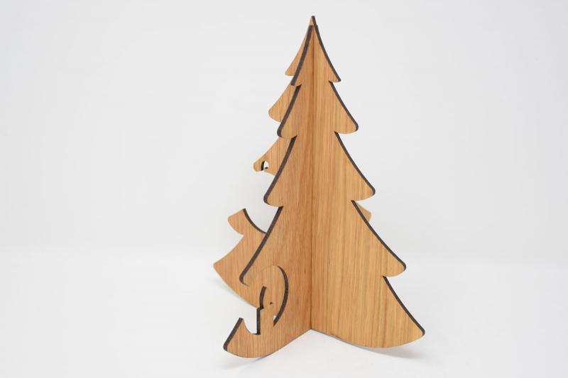 Weihnachtsbaum aus Eiche
