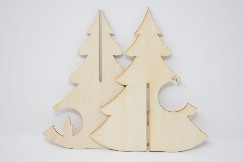 Weihnachtsbaum aus Pappel