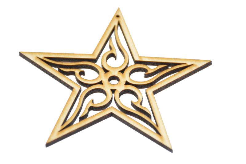 Stern aus Ahorn