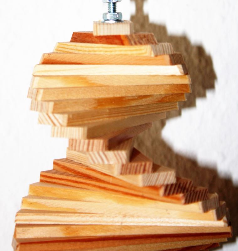 Holzspirale