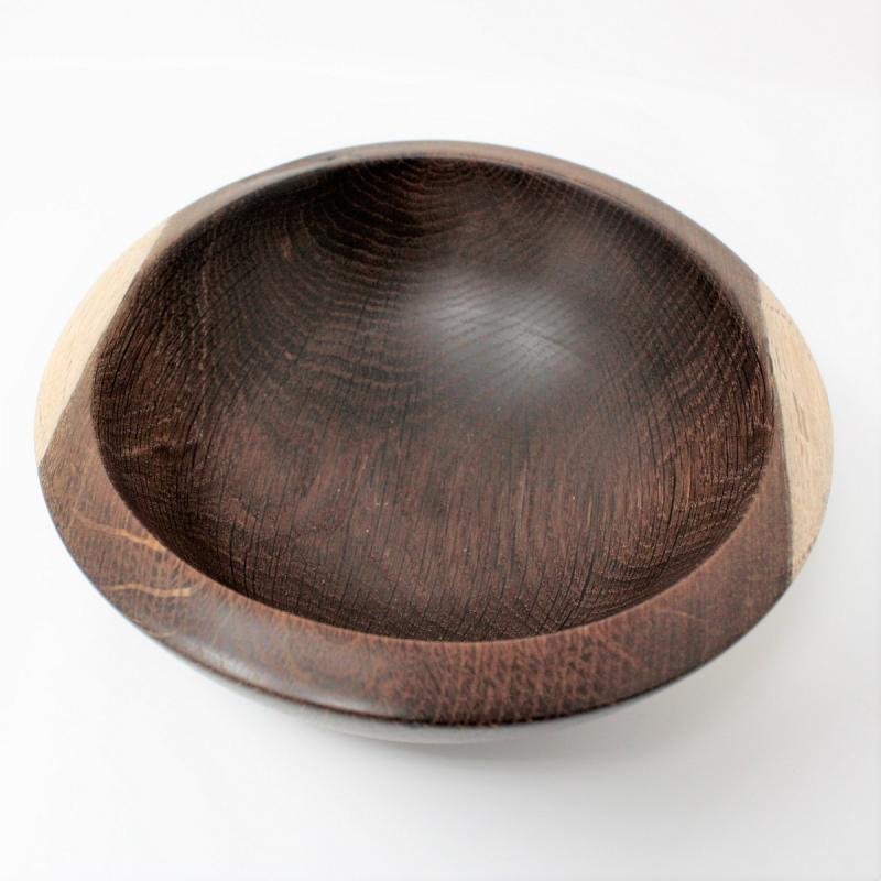 holz-schale-eiche-gebäck-müsli-salat-deko