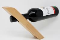 Flaschenhalter aus Buchenholz