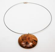Kette aus Thuja Wurzelholz  (A)