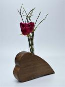 Vase in Herzform