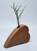 Vase in Herzform